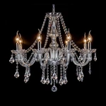 New Elegant Crystal Glass Chandelier 6-8 Pendant Ceiling Lighting Fixture. Fixed Price $63.99.