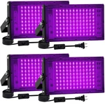 Akpgf 4 Pack 100W Light, Led With Us Plug And Switch,. Fixed Price $86.42.