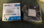 Nicor 4 In. Square Led Downlight Retrofit Kit 2700K Black. Fixed Price $59.99.