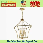Crystorama Broche 4 Light Mini Chandelier, Antique Gold - No Import Fees. Fixed Price $280.00.