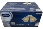 Harbor Breeze White Ceiling Fan 4-LIGHT Kit Frosted Alabaster Glass Shade. B5. Fixed Price $19.96.