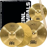 Hcs Cymbal Set Box Pack For Drums Hihats, Crash, Plus Free Splash, Sticks, Lesso. Fixed Price $271.45.