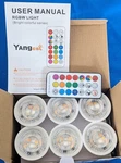 Yangcsl Led Color Changing Rgb Light Bulbs With Remote 400LM 6 Pack. Fixed Price $25.00.