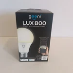New Geeni Lux 800 Smart Wi-fi Led Dimmable Light Bulb (2700K). Fixed Price $12.00.