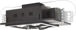Jesco Lighting MGP30-4SSB Double Gimbal Square Recessed Line Voltage F. Fixed Price $175.00.