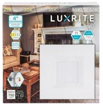 Luxrite LR23785 4" Square Led Recessed Downlight With Selectable Cct. Fixed Price $16.99.