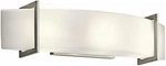 Kichler Crescent View 45220NI 1-LIGHT Vanity Brushed Nickel. Fixed Price $149.99.