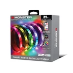 Monster Smart Lighting Indoor Led Strip, Rgbic Multicolor Flow. Fixed Price $21.89.