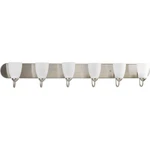 Progress Lighting P2714 Gather 6 Bathroom Vanity - Nickel. Fixed Price $209.99.