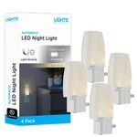 Lights By Night Led Light, Plug-in, Dusk To Dawn Sensor, Warm White, Ul.... Fixed Price $13.74.