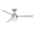 Kendal Lighting AC18842 Antron Led In. Nickel Ceiling Fan With Remote Control. Fixed Price $99.99.