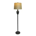 Fangio Lighting Cory Martin Bronze Metal Decorative Urn Floor Lamp W-1591BZ. Fixed Price $151.99.