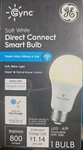 Ge Soft White Direct Connect Dimmable Smart Wifi Led Bulb A19. Fixed Price $14.95.