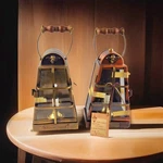 Norwell Mfg. Co. Inc. Light Fixture Solid Brass/copper Electric Lantern Hardwire. Fixed Price $92.96.