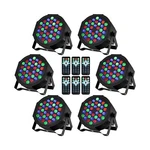 Litake 36 Led Stage Lights,dj Par Sound Activated,dmx & Remote Control.... Fixed Price $224.95.
