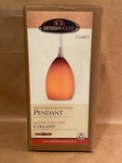 Design House 516823 Preston Light Art Glass Pendant Amber New In Open Box. Fixed Price $40.88.
