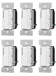 (case Of 6) Eaton RF9642-ZDW Z-wave Plus Accessory Dimmer, White. Fixed Price $49.77.