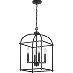 Progress Lighting Fallridge 4-LIGHT Matte Black Transitional Pendant. Fixed Price $70.00.