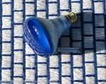 New Watt Blue Regular 130V Surge Rated Flood Light Bulb 65BR30. Fixed Price $11.98.