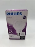 New Philips Slimstyle Led Light Bulb Dimmable 800 Lumen 10.5W 60W Warm White. Fixed Price $18.99.