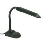 Advantus Ledu Fluorescent Gooseneck Desk Light Lamp Matte Black L516MB. Fixed Price $59.99.