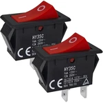 2PCS HY35C Push Button Switch On-off 2-PIN Ac 125/250V 16/12A Rocker.... Fixed Price $16.63.
