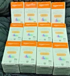 12 Pack" Amazon Basics 7.5W2.4 Ghz Wifi Color Changing Smart A19 Led Light Bulb. Fixed Price $49.37.