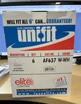 Elite Lighting's Unifit AF637 W-wh 6" Self Flange Air-shut Baffle Nib Per Box. Fixed Price $39.99.