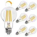 Energetic Dimmable A19 Led Edison Light Bulb, 12W Equivalent 100W, 1600LM. Fixed Price $44.60.