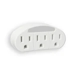 Amerelle Nl-otad-w Amertac Plug-in Incandescent Night Light With Outlet. Fixed Price $9.32.