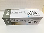 American Lighting MVP-3-30-BK Led 3-PUCK Kit, 3000K, 4.3W, 235 Lm New. Fixed Price $57.99.