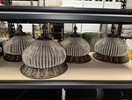 4 Crystorama 6723-WP Roosevelt Light Ceiling Mount No Box Free Shipping C29. Fixed Price $499.95.