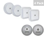 Linco Led Plug Night Light Wall Lamp With Dusk To Smart Sensor, Pack Of 4 T003. Fixed Price $10.99.