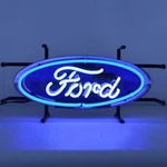 Ford Blue Oval Junior Colorful Wall Sign Backing Neonetics 17" 5SMLFD. Fixed Price $249.99.