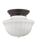 Used Hudson Valley Lighting 5012F-OB Dutchess One Medium Flush Mount. Fixed Price $350.20.