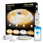 Best Pautix Cob Led Strip Lights Addressable 2700K-6500K Chasing White Cct. Fixed Price $60.68.