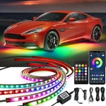 Yielinth Underglow Kit, Rgb-ic Car Lights With Dream Color Dancing Chas.... Fixed Price $41.99.