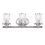 Designers Fountain 6693-CH Essence Bathroom Vanity Light Fixture Chrome. Fixed Price $157.12.