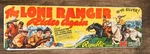 The Lone Ranger Rides Again Banner Marquee 3X12 Metal Wall Sign. Fixed Price $17.95.