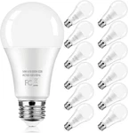 Led Bulbs 100 Watt Equivalent 1600 Lumens, A19 14W Super Bright Daylight. Fixed Price $32.35.