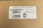 Wac Lighting Under Cabinet BA-ACLED8-927-AL Aluminum 2700K Warm White. Fixed Price $21.99.