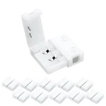 Lightingwill 10PCS Pack Strip To Unwired Gapless 2PIN 8MM, White. Fixed Price $12.87.