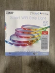 Feit Electric Smart Led Strip Light 16FT Rgb Color Changing Wifi Alexa Google Ap. Fixed Price $17.96.