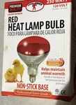 250 Watt Red Bulb For Brooder Lamp - Little Giant Heat. Fixed Price $11.88.