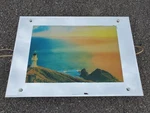 Vintage Motion Image Lamp Moving Picture Lighthouse Mirror Ocean Sound Great. Fixed Price $159.99.