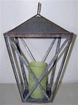 Huge Mary Carol Home Collection Hanging Lantern Unusual Garden Light. Fixed Price $71.28.