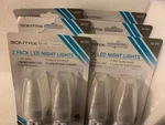 New Sealed 4 Total Sontax Night Light - (2 Pack) Free S/h. Fixed Price $10.90.