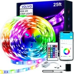 Volivo 25 Ft Led For Bedroom, Color Changing Strips Ki.... Fixed Price $15.67.