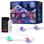 Permanent Outdoor Lights For House, 200FT Rgb+ic Smart Eave With Diy C.... Fixed Price $81.31.
