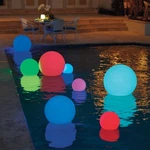 Led Glowing Globe Lamp & Light, 16 Colors, Batteries, Re-charger, Remote Control. Fixed Price $149.99.